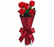 Букет 5 Красных роз Эдлесс Лав #REPLACE_PRED# Венцах