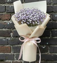 Букет цветов из:  Гипсофила в Венцах