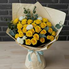 Букет цветов из:  Розы #REPLACE_PRED# Венцах