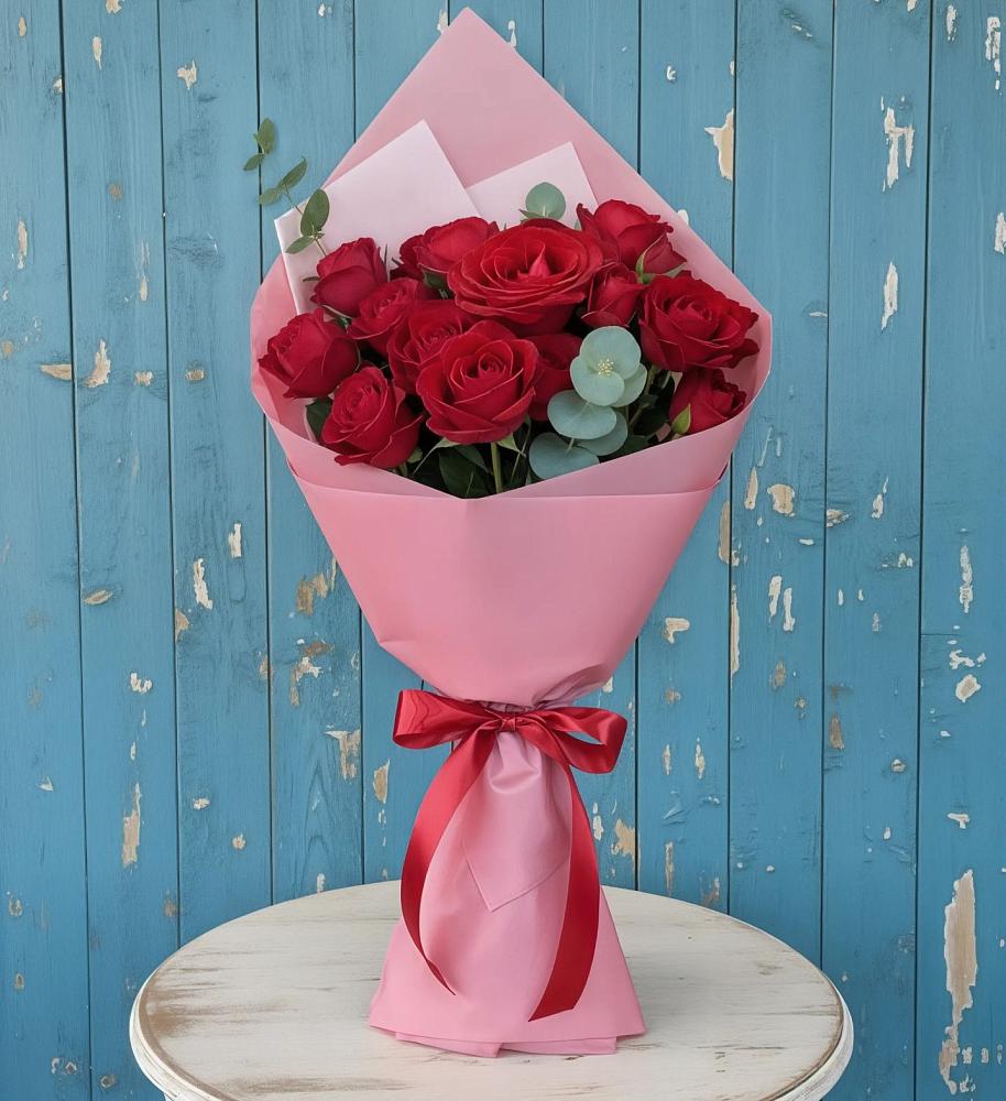 Букет цветов из: Розы в Венцах