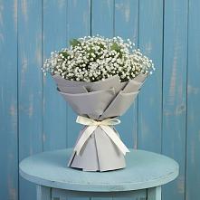 Букет цветов из:  Гипсофила в Венцах