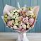 Букет цветов из: Альстромерии и Розы в Венцах