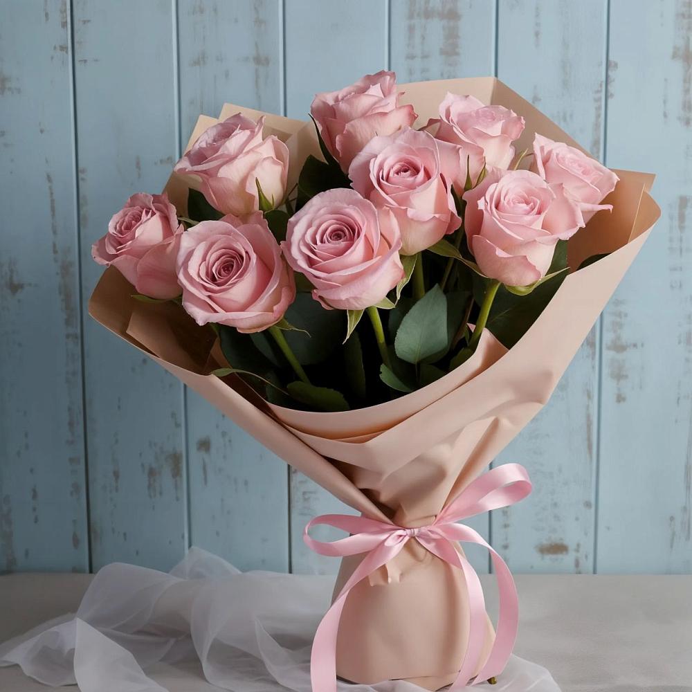 Букет цветов из: Розы в Венцах