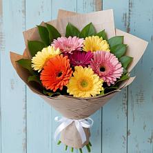 Букет цветов из:  Герберы в Венцах