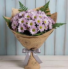 Букет цветов из:  Хризантемы в Венцах