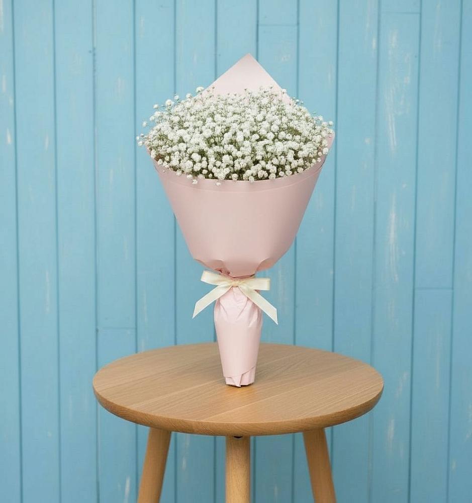 Букет цветов из: Гипсофила в Венцах