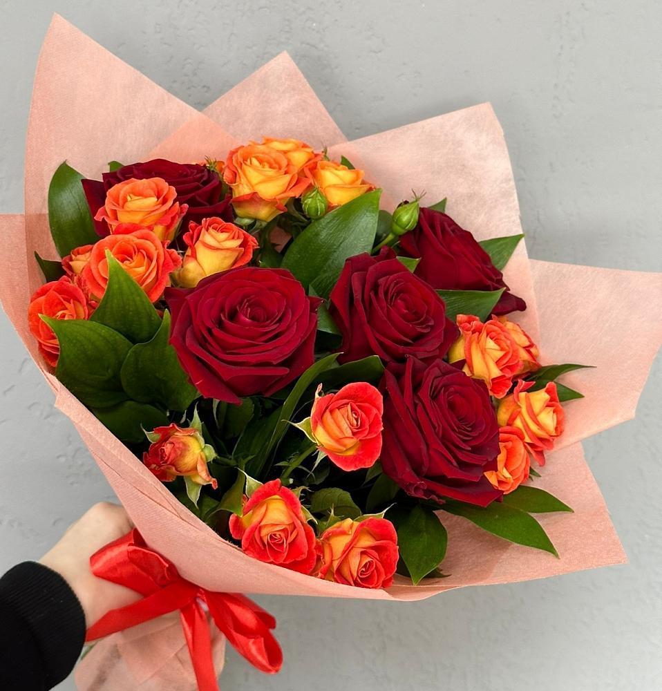 Букет Любовь и восторг в Венцах