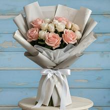 Букет цветов из:  Розы в Венцах