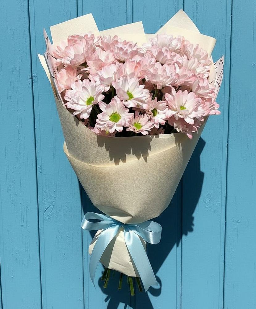 Букет цветов из: Хризантемы в Венцах