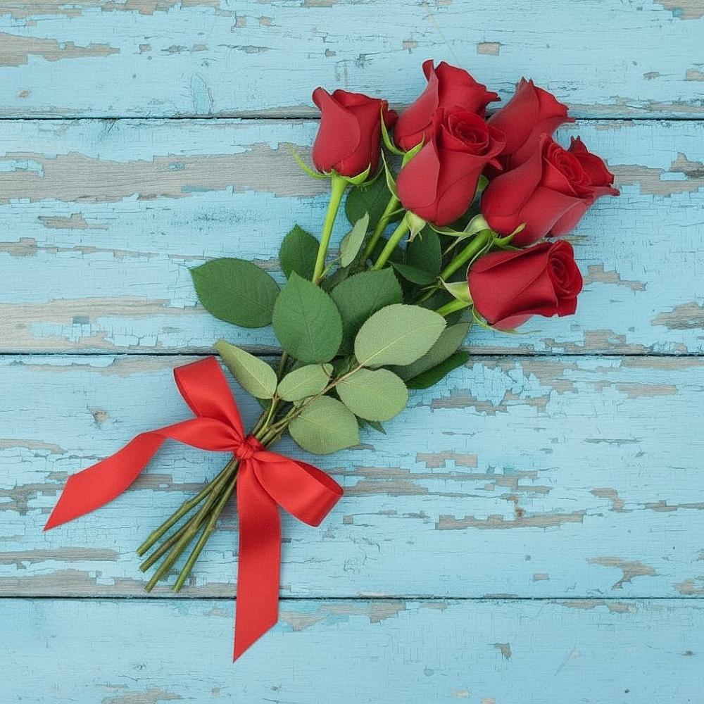 Букет Красные розы в Венцах