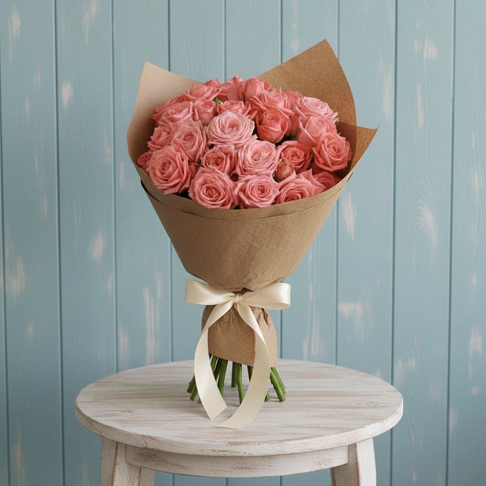 Букет цветов из: Розы в Венцах