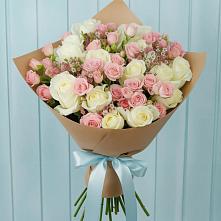 Букет цветов из:  Розы в Венцах